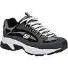 Skechers Sneaker allacciata Stamina Nuovo da uomo sportiva, grigio scuro, nero, 12 XW US