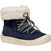 Geox B Omar Girl WPF, Stivale alla Caviglia Bimba 0-24, Blu Navy, 21 EU