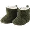 Sterntaler Babyschuh Dino, Dinosauro Scarpa per Bambini Bimbo 0-24, Verde Opaco, 16 EU