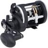 PENN Rival Level Wind Multiplier Boat and Kayak Fishing Reel - Heavy Duty Saltwater Reel for Cod, Bass, Flatfish, Rays, Tope, Pollack, Black/Silver