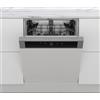 Whirlpool Lavastoviglie semi incasso : colore inox, grande capienza - WB 6020 P X