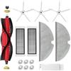 HoHumoca Ricambi per Aspirapolvere Roborock S5 Max, Kit di accessori per Roborock S5 Max S6 Max S6 Pure S6 MaxV S50 S51 S55 S60 S65 S5 S6, 1 Spazzola Principale, 2 Filtri, 3 Spazzola Laterale, 2 Panno