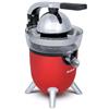 BIGBEN JC1R - Pressa agrume elettrica a leva, 2 coni, filtro in acciaio inox e beccuccio antigoccia, facile da pulire - rosso