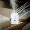 Gonlink Umidificatore, Diffusore Auto per Oli Essenziali, Diffusore Profumo Auto, Umidificatore ad Ultrasuoni a Nebbia Fredda per Ambiente, Ambiente Bambini, Auto (100ML, Bianco)