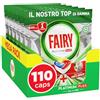 Swiffer Pastiglie Per Lavastoviglie Fairy Platinum Plus Tutto In Uno Limone, 5 x 22 Capsule, La Migliore Pulizia Fairy Come Nuovo, Rimuove L'opacità E Previene Il Calcare