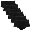 Sloggi Sloggi 24/7 Cotton Lace Midi C3P Slip, 6 x nero., 46