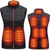 GDJGNUDK Gilet Riscaldato per Uomo e Donna, USB Giubbotto Riscaldato Uomo Elettrico Giubbotto, 3 Temperatura Regolabile Lavabile Giacca Riscaldabile Invernale per Caccia Moto Escursionismo E Campeggio(S)