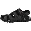 Geox Sandali da Uomo Strada Sportivi, Nero, 40 EU