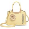 Miss Lulu Borsa a Mano Donna Media, Borse Tracolla Spalla in PU Pelle, Tote Shopper Bag Borsetta Grande, Tracolla Regolabile