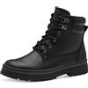 MARCO TOZZI Women's Laced Bootie 2-26260-43, Stivali alla Moda Donna, Pettine Nero e Nero, 38 EU