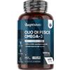 WeightWorld Omega 3 Olio di Pesce, 400 Softgel, (Fornitura 1+ Anno), 1 Softgel al Giorno, Omega3 Fonte di Acidi Grassi Essenziali, EPA e DHA Contribuiscono alla Normale Funzione del Cuore (EFSA), Fish Oil 1000mg