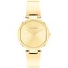 Calvin Klein Orologio Analogico al Quarzo da Donna Collezione CK ELEVATED con Cinturino in Acciaio Inossidabile di Colore Dorato - 25200309