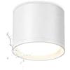 KYOTECH Faretti LED Soffitto IP44 - Ø84*65mm GX53 Faretto LED Interno - 6W 550LM 4000K Lampada da Soffitto - Alluminio Bianco Spot per Bagno Soggiorno Cucina Corridoio