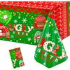 MORAINJAY Tovaglia Natalizia,137 x 274 cm Rettangolare Tovaglia di Natale,Maglione Brutto Pulibile Antimacchia Impermeabile Tovaglia per Decorazioni Natalizie