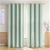 Blumtal Tende per Interni oscuranti 2 pz 145x140cm - Tende oscuranti per Interni con Occhielli - Tende Camera da Letto isolanti - Tenda Coprente da Interno - Tende oscuranti per Esterno - Tende Verdi