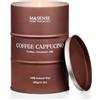 M&SENSE Candele profumate grandi al caffè Cappucina, candela di cera naturale di soia lunga durata, candela dall'aroma forte di caffè Regali unici di benvenuto per gli amanti del caffè, Fino a 120 ore