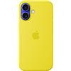 Apple Custodia MagSafe in silicone per iPhone 16 - Giallo carambola