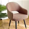 uyeoco WWQQ Copripoltrona Elasticizzato Ufficio Coprisedia 2/4 Pezzi con Braccioli Fodera Poltroncina Sala Fodere per Sedie Pranzo Jacquard Casa E Cucina Soggiorno Impermeabile Copertura Sedia da Scrivania
