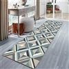 Amcider Tappeti Salotto Moderni Tappeti Cucina, Antiscivolo Resistente all'olio per Soggiorno, corridoio, Cucina 60x360cm