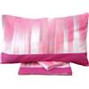 IL BOTTEGONE - Completo Lenzuola in Cotone Letto Francese - Lenzuolo sopra 200x295 cm sotto con Angoli 140x200 cm 25 cm 2 Federe (Folco Rosa)