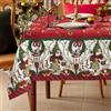 Nada Home Tovaglia Natalizia servizio da tavola + tovaglioli Natale 6 Posti 6979