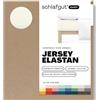 schlafgut Easy Jersey Elastane lenzuolo con angoli da 90x190 a 100x220, in morbidissimo cotone con il 5% di elastan, gomma FlexFit originale, certificato ÖKO TEX, Yellow Light