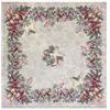 BIANCHERIAWEB Tovaglia Natale Centrino Runner Centrotavola Natalizio Gobelin Silver Stella 1310 100x100 Silver Stella