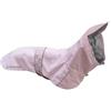 Croci Hiking City impermeabile regolabile per cani, giacca traspirante, riflettente e antivento, per cani grandi e piccoli, colore rosa, taglia S/M, 40 cm