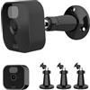 Gusfeliz Blink Outdoor - Supporto da parete regolabile per fotocamera Blink Outdoor (3rd), Blink Outdoor 4 (4th Gen), Blink Indoor/Blink Mini 2, Blink XT/XT2 (nero, confezione da 3)