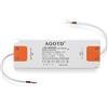 AGOTD Trasformatore LED 1-60W 230V a 12V 5A alimentatore senza sfarfallio, nessun rumore, per LED G4 MR16 GU5.3