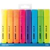 Tratto Video, Evidenziatore, Fluo, Punta scalpello, Busta, Colori assortiti, 8pz