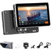VILTROX DC-X3 2000Nits Monitor da Campo Fotocamera Touchscreen con 6 Full HD1920x1080 IPS 4K HDMI/3G-SDI Loop in/Out, LUT 3D Peaking Focus Assist,Ampio Angolo di Visione di 160°,Paraluce,Batteria