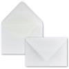 NEUSER PAPIER 50 buste per lettere, formato C5, colore bianco, foderate con carta velina bianca naturale, 100 g/m², 22,7 x 16,0 cm, incollaggio a umido