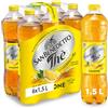 San Benedetto, Thè Freddo al Limone, 6x1,5 L Bevanda Dissetante Analcolica, Gusto Fruttato, Tappo Click, Senza Conservanti e Coloranti