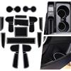 BIBIBO Tappetini in Gomma per Auto Compatibile con K*i*a Ceed SW GT Proceed GT 2018-2024/XCeed GT 2020-2024, Tappetino Antiscivolo in Gomma, Scanalatura Porta Interni Auto Accessori, 15pc