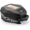 ROCKBROS Borsa Rigida da Serbatoio Moto, Zaino Impermeabile con Copertura Antipioggia, con Porta Cellulare TPU Touchscreen, Grande Capacità 7L, Riflettenti, Accessori Moto