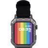 Nilox Sportive Trailwatch, Smartwatch Donna e Uomo con Monitoraggio Salute, Fitness e Notifiche, Resistente all'Acqua e alla Polvere, Compatibile con Android e iOS