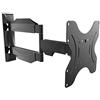RICOO Supporto TV parete S0822 29-47 pollici (74-119 cm) Staffa televisore Girevole Inclinabile Porta televisione universale VESA 75 x 75-200 x 200 Nero