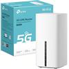 TP-Link Archer NX200 Router 5G Wi-Fi 6 AX1800 Mbps con SIM, Dual Band, Plug & Play, Porta Gigabit WAN/LAN, 4K-QAM, Beamforming, 8 × 5G/LTE, 2 × Wi-Fi Antenne Interne, EasyMesh, HomeShield