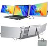 All Home Basics FullHD 1980p IPS da 14 Doppio Monitor per Portatile, Doppio Schermo PC Portatile, Schermo Triplo per Laptop - Monitor Portatil Dual Screen e Triple Screen Compatible 13-16.5' Windows/Mac/Chrome