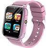 Moikmlih Smartwatch Bambini con Chiamate, 26 Giochi, Orologio Telefon per Ragazzi di 4-12 Anni, Telecamera, Musica, Modalità Scolastica, Smartwatch Giocattolo Grande Regalo per Bambina (Rosa)