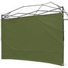 NINAT Parasole Sunwall 3M per gazebo, tenda impermeabile, per gazebo a gamba dritta, solo 1 confezione da parete laterale (telaio a baldacchino non incluso), parete verde