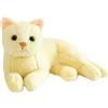 Bakermiche Farcito Realistico Gatti Siamesi Peluche Cuscino di Simulazione American Shorthai simpatico gatto bambola giocattoli per animali Gatto Addormentato Bambola Farcita Deco Domestica regalo per ragazze