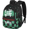 Demon Slayer Sutoriku-Zaino Running PLUS, Multicolore, 34 x 46 cm, Capacità 32 L