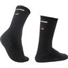Cressi Orata Socks - Calzari Sub Snorkeling Apnea Surf Immersione Sport Acquatici in Neoprene Monofoderato Elastico Termico 2.5 mm, Calzini Pinne Aperte/Chiuse Antiscivolo Antiabrasione Unisex Nero, L