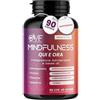 PARAFARMACIA, ORGANIC VITAMINS & FOOD OVF Mindfulness 90 Cps, Nootropico con Ashwagandha, Tirosina, Teanina e Apigenina, Integratori Memoria e Concentrazione, Supporta Umore e Vitalità, Made in Italy