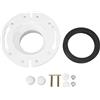 Yctze Kit Flangia per Pavimento con Presa per WC Installazione Semplice Sostituzione Flangia per WC Camper per WC per Rimorchio Camper