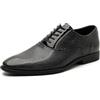 QUEEN HELENA Mocassini Eleganti con Lacci Scarpe Basse Leggere Uomo U1806 (Nero, Sistema Taglie Calzature EU, Adulto, Uomo, Numero, Media, 44)