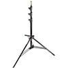 Manfrotto 1004BAC Stativo Serie Babylight con Sistema Pneumatico, 4 sezioni in Alluminio, Altezza 366 cm, Nero