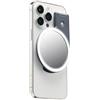 JOBY Beamo Ring Light, Compatibile con iPhone con MagSafe, Luce ad Anello a LED, Utilizzabile con Qualsiasi Smartphone con Anello Adesivo Incluso, Luce ad Anello Magnetica per Telefoni, Colore Grigio